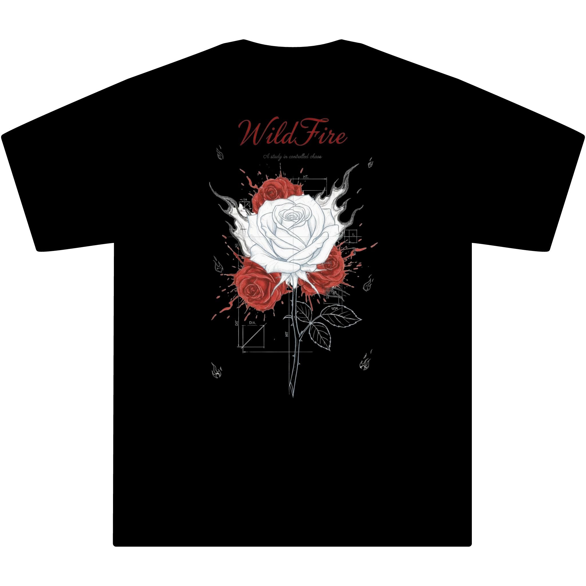 WildFire Oversized Chaos Blueprint Tee